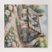 Ein gemütliches Dorf Puzzle (Horizontal)
