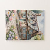 Ein gemütliches Dorf Puzzle (Horizontal)