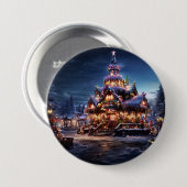 "Ein gemütliches Weihnachtsfest" Button (Vorne & Hinten)
