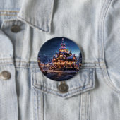 "Ein gemütliches Weihnachtsfest" Button (Beispiel)