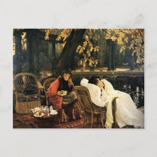 Ein Genesender - James Tissot Postkarte