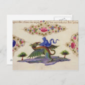 Ein Genie und ein Flügelmonster Postkarte (Vorne/Hinten)