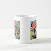 Ein Genom, der in einer Pilzsaal-Hütte lebt Kaffeetasse (Mittel)