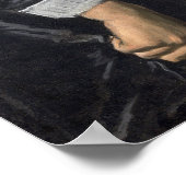 Ein Gentleman - Frans Hals Fine Art Poster (Ecke)