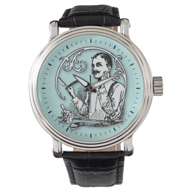 Ein Gentleman's Classic Shave Armbanduhr (Vorderseite)