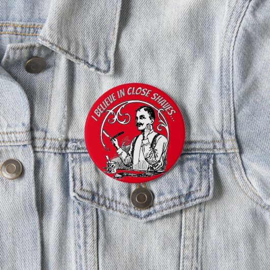 Ein Gentleman's Classic Shave Button (Beispiel)