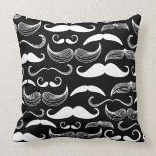 Ein Gentlemen's Club. Mustache Kissen
