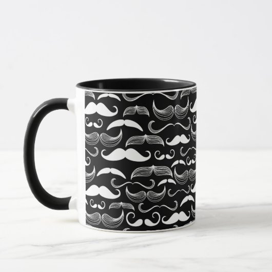 Ein Gentlemen's Club. Mustache Tasse (Links)