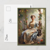 " EIN GENTLER WEG " POSTKARTE (Vorne/Hinten)