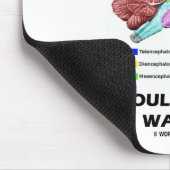 Ein geöffneter Verstand sollte nicht vergeudet Mousepad (Ecke)