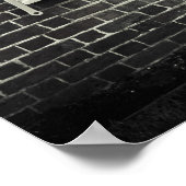 Ein geöffnetes Fenster Poster (Ecke)