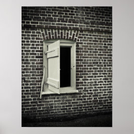 Ein geöffnetes Fenster Poster
