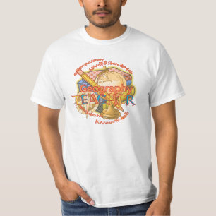 Ein Geographie-Lehrer-Motto-T-Shirt T-Shirt