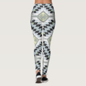 ein geometrisches Muster Leggings (Rückseite)