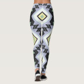 ein geometrisches Muster Leggings (Rückseite)