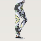 ein geometrisches Muster Leggings (Rechts)