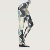ein geometrisches Muster Leggings (Rechts)