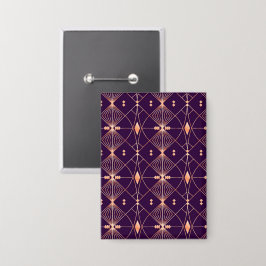 Ein geometrisches Muster mit Diamantformen Button