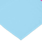 Ein geometrisches Retro-Design Großer Tischläufer (Ecke)