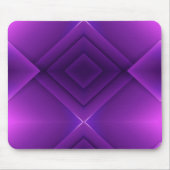 Ein geometrisches, violettes Mauspad mit geschicht (Vorne)