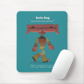 EIN GERETTETES HUND ADOPTIEREN! MOUSEPAD (Mit Mouse)