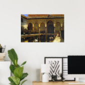 Ein Gericht in der Alhambra Poster (Heimbüro)