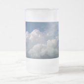 Ein Gerüchten über Wolken Mattglas Bierglas (Mittel)