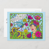 Ein geschäftiges Leben_ Postkarte (Vorne/Hinten)