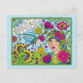 Ein geschäftiges Leben_ Postkarte (Vorderseite)