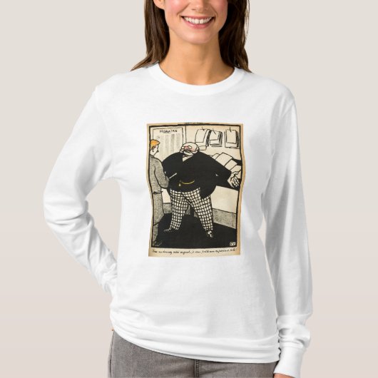 Ein Geschäftsmann und sein Kunde T-Shirt (Vorderseite)