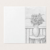 Ein Geschenk der Blume (Außenseite Aufgefaltet)