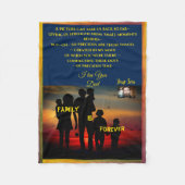 Ein Geschenk für besondere Person Fleece Blanket a (Vorderseite)