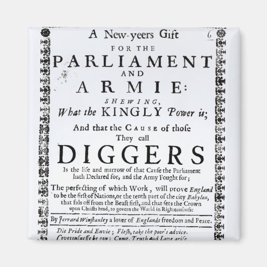 Ein Geschenk für das neue Jahr Magnet (Vorne)