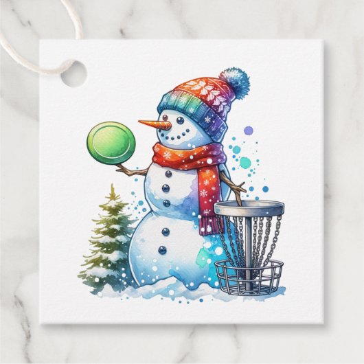 Ein Geschenk für dich | Disk Golf Geschenkanhänger (Vorderseite)