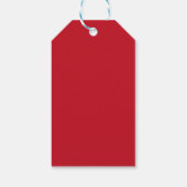 Ein Geschenk für dich: Gefallen am roten Text Geschenkanhänger (Rückseite)