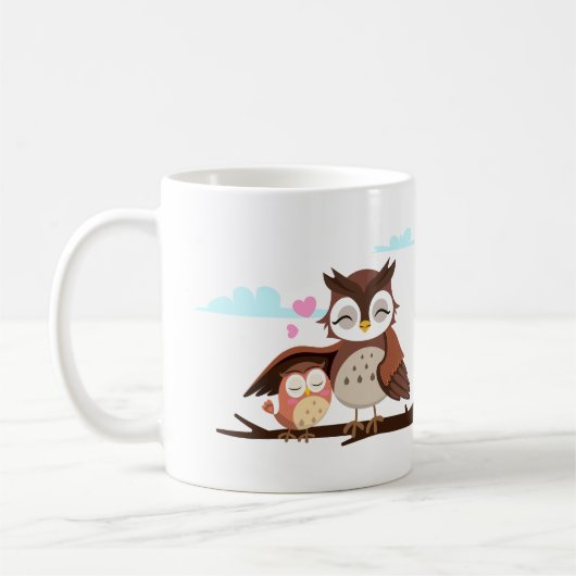 Ein Geschenk für die Liebe der Mutter Kaffeetasse (Links)