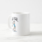 Ein Geschenk für einen Golf Lover, Golf Spaß Tasse (Vorderseite Links)