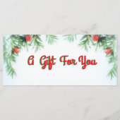 Ein Geschenk für Ihr Geld / Zertifikat Retro Gesch (Vorderseite)