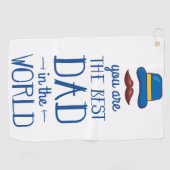 Ein Geschenk für jeden Golf liebenden Vater wird L Golfhandtuch (Horizontal)