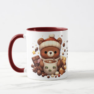 Ein Geschenk für Liebhaber heißer Schokolade Tasse