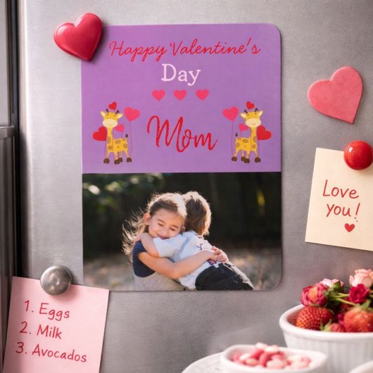 Ein Geschenk für Mama am Valentinstag Magnet