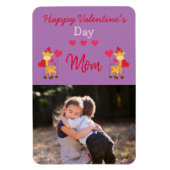 Ein Geschenk für Mama am Valentinstag Magnet (Vertikal)