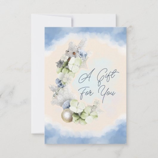 Ein Geschenk für Sie Ankündigung (Vorderseite)