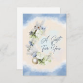 Ein Geschenk für Sie Ankündigung (Vorne/Hinten)