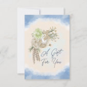 Ein Geschenk für Sie Ankündigung (Vorderseite)