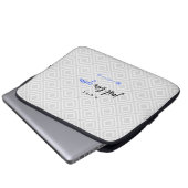Ein Geschenk für Sie (blaue Version für ihn) Laptopschutzhülle (Vorne Knopf)