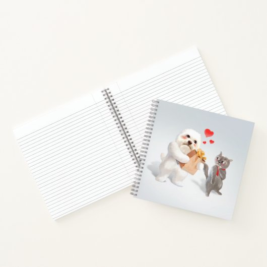 Ein Geschenk für Sie Notizblock (Innenseite)