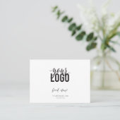 Ein Geschenk für Sie Visitenkarte (Stehend Vorderseite)