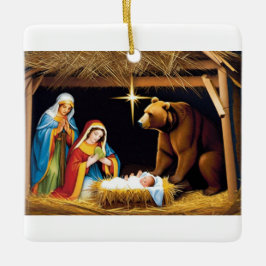 Ein Geschenk Gottes Keramikornament