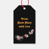 Ein Geschenk mit Aloha Geschenkanhänger (Rückseite)